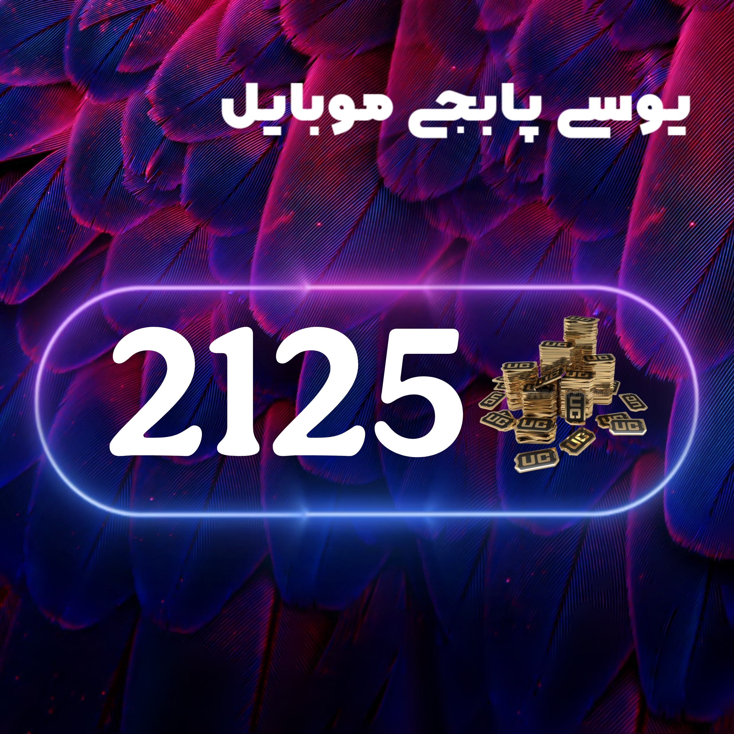 2125یوسی پابجی موبایل