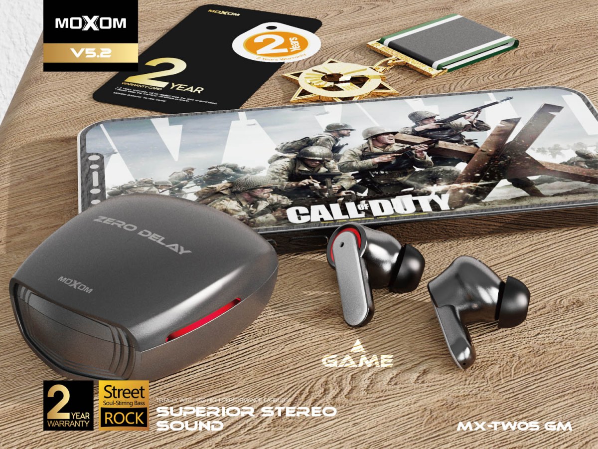 ایرپادگیمینگ بدون تاخیر moxom mx_tw05